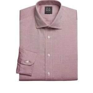 Jos. A.Bank Tailored Fit Spread Collar Button Down Dress Shirt Size Small